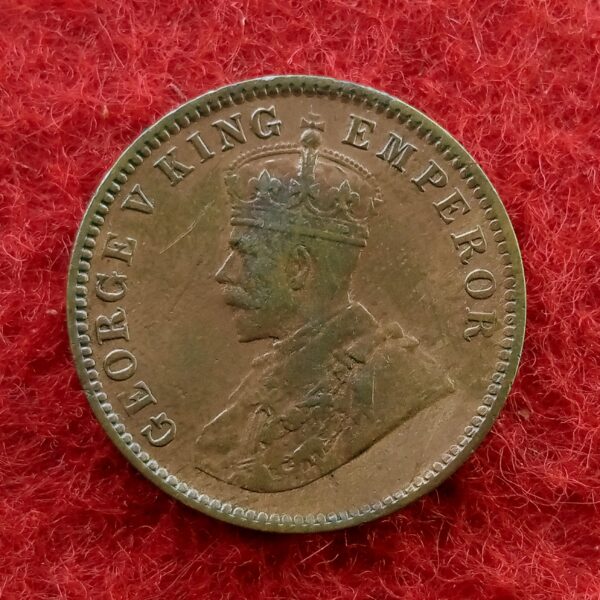 British India 1/4 Anna George  V 1936  Coin - Image 2
