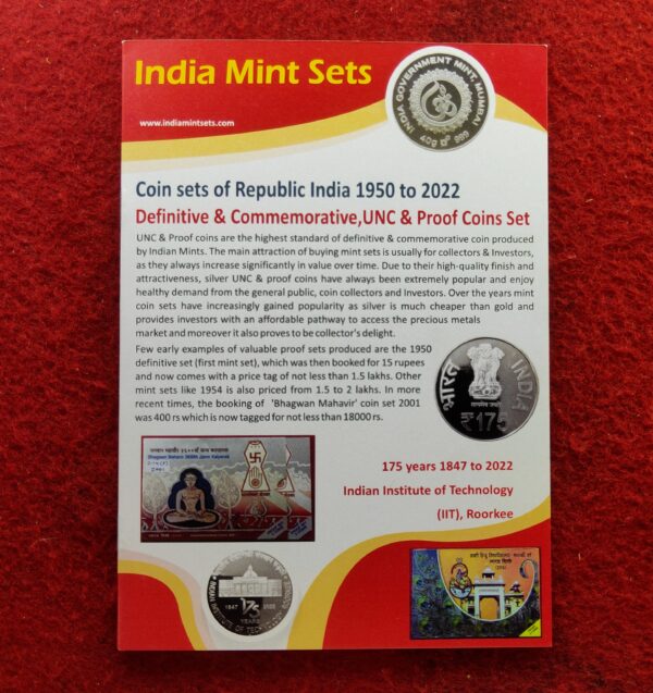 India Mint Sets Booklet UNC & Proof 1950 to 2022