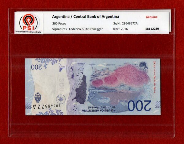 Argentina 200 Pesos Banknote - Image 2