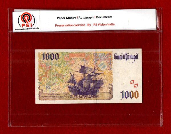 Portugal 1000 Escudos Banknote - Image 2