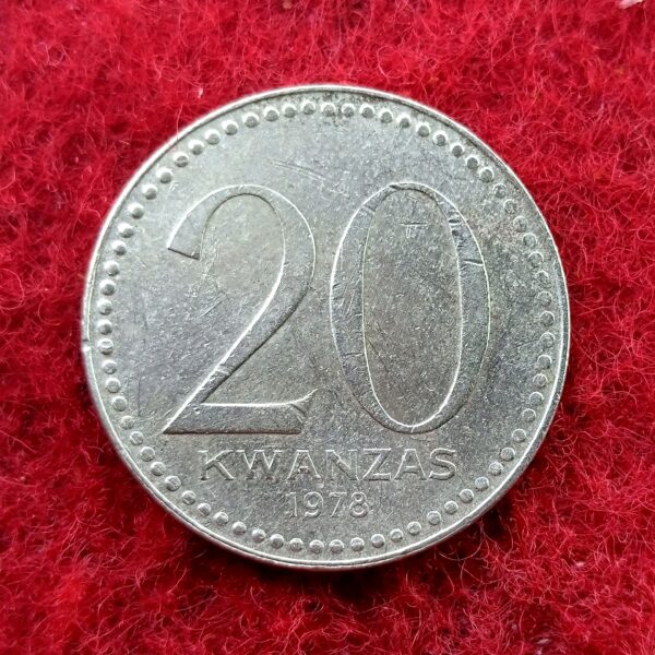 Angola 20 Kwanzas 1978  Coin