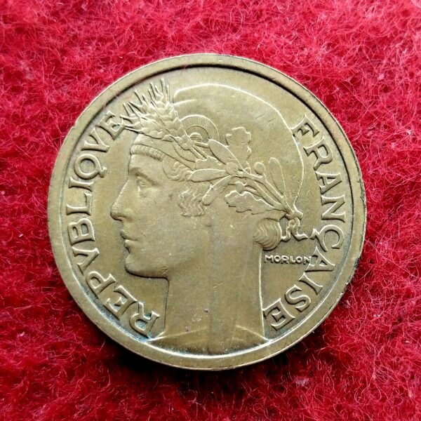 France 2  Francs  1936 Coin - Image 2
