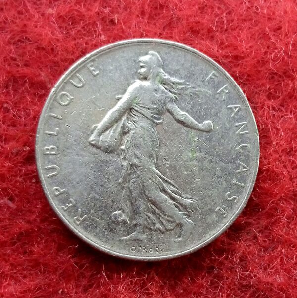 Belgium 1 Franc 1978  Coin - Image 2