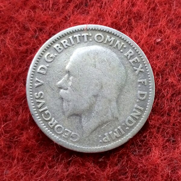 United Kingdom (UK) 6 Pence - George V 1933 Silver Coin - Image 2