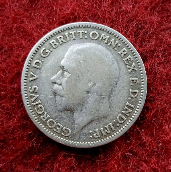 United Kingdom (UK) 6 Pence - George V 1935 Silver Coin - Image 2