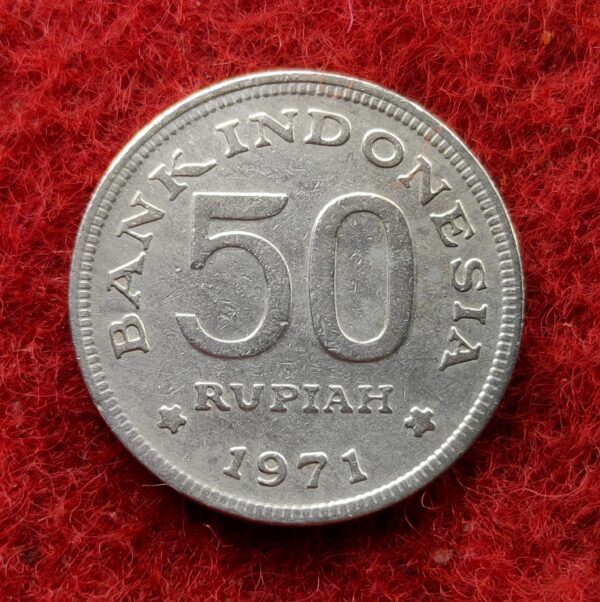 Indonesia 50 Rupiah 1971 Coin - Image 2
