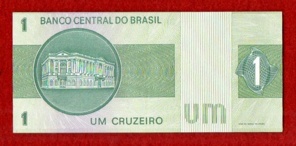 Brazil 1 Cruzeiro 2nd Edition 1970 Banknote - Image 2