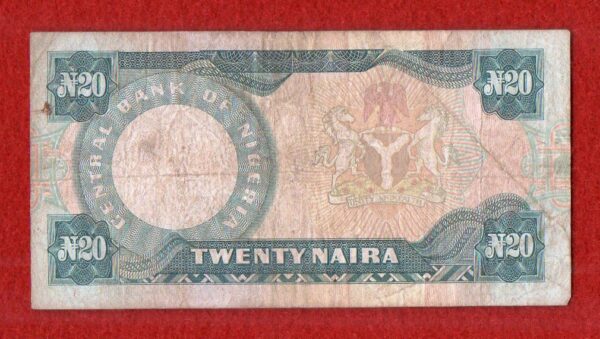 Nigeria 20 Naira Banknote - Image 2