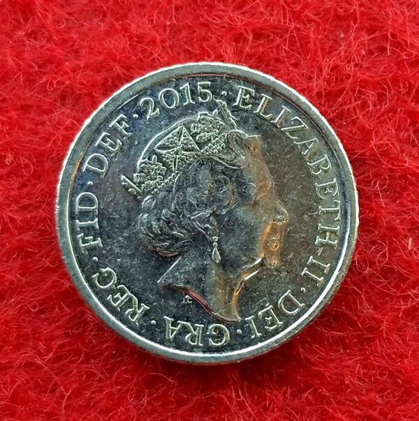 United Kingdom (UK) 5 Pence Elizabeth II 2015 Coin - Image 2