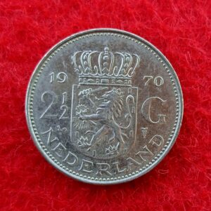 Netherlands 2½ Gulden - Juliana 1970 Coin