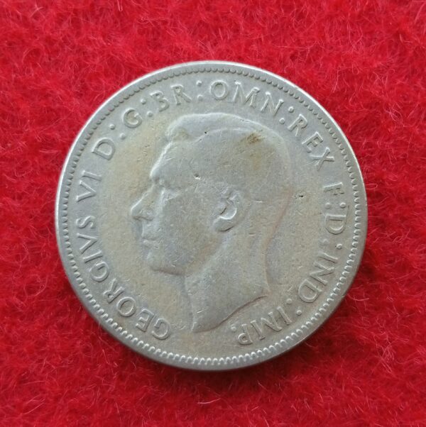 Australia 1 Florin - George VI 1946 Silver Coin - Image 2