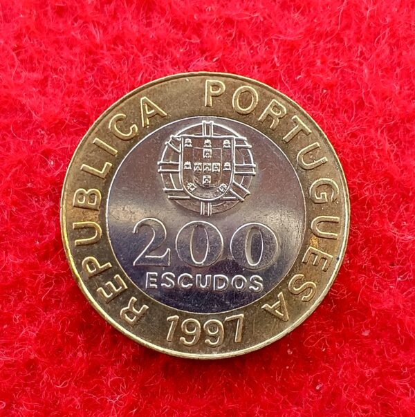 Portugal 200 Escudos 1997 Coin