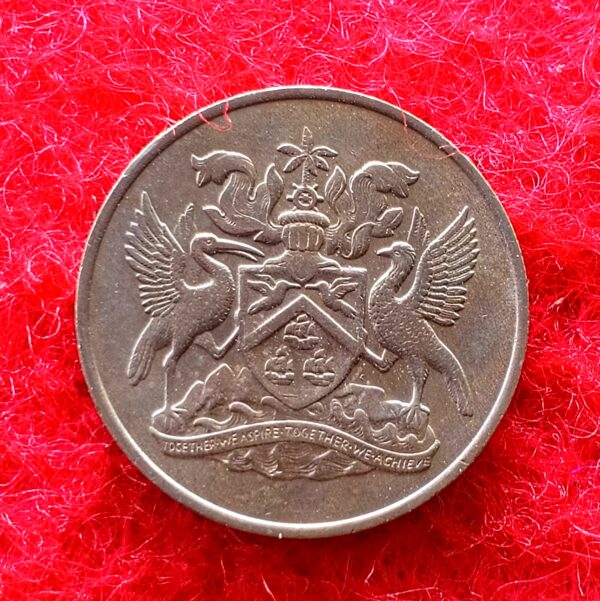 Trinidad and Tobago 25 Cents 1966 Coin - Image 2