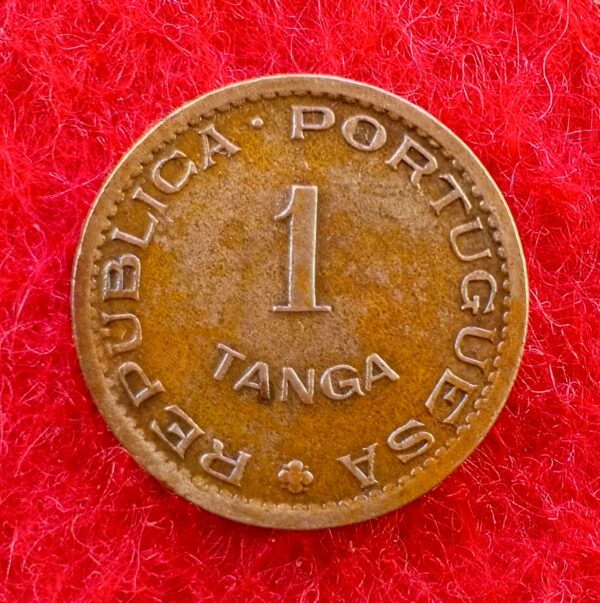 India Portuguese 1 Tanga 1952 Coin 