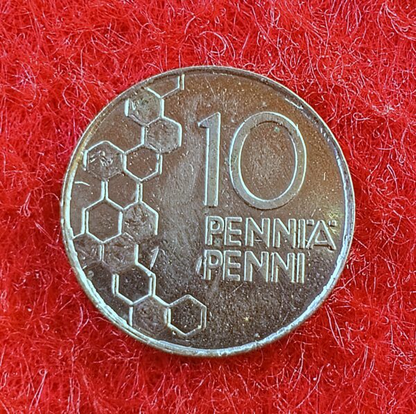Finland 10 Pennia 2000 Coin 