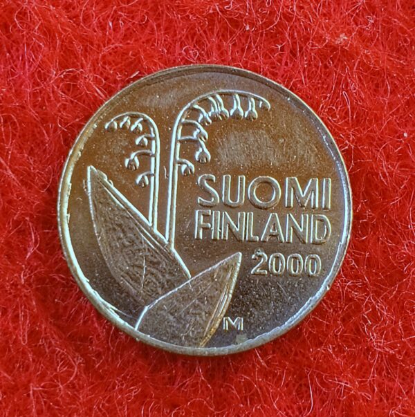 Finland 10 Pennia 2000 Coin  - Image 2