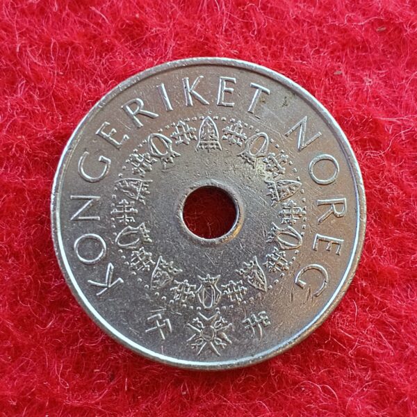 Norway 5 Kroner - Harald V 1998 Coin - Image 2