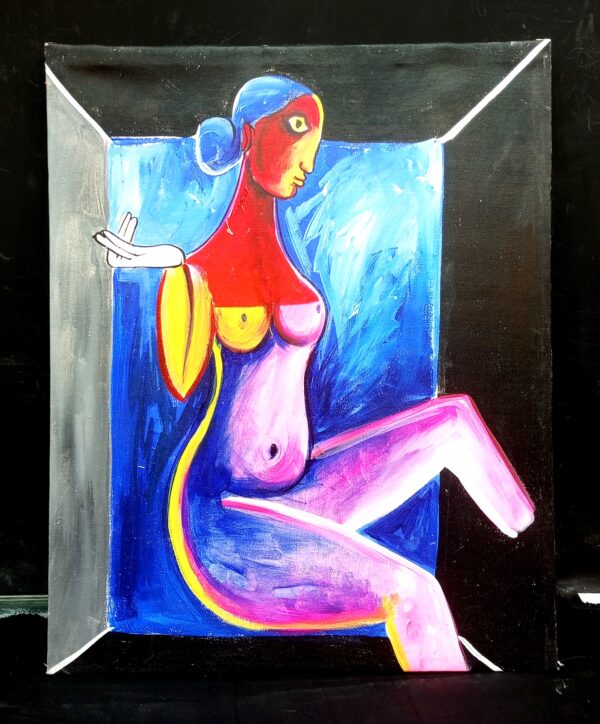 Oil Painting Canvas – Figurative Skin Deep (Kiya Art World) - Image 2