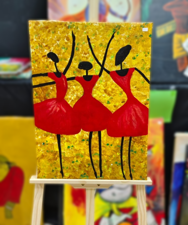 Oil Painting Canvas – Amazing Dancing Arts (Kiya Art World)