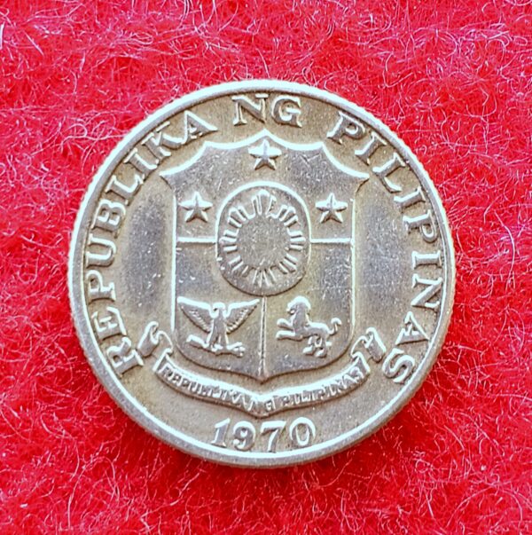 Philippines 25 Sentimos 1970 Coin  - Image 2