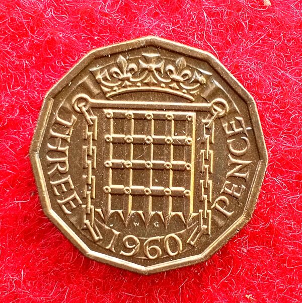 United Kingdom (UK) 3 Pence - Elizabeth II 1960 Coin