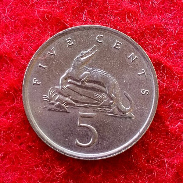 Jamaica 5 Cents 1989 Coin 