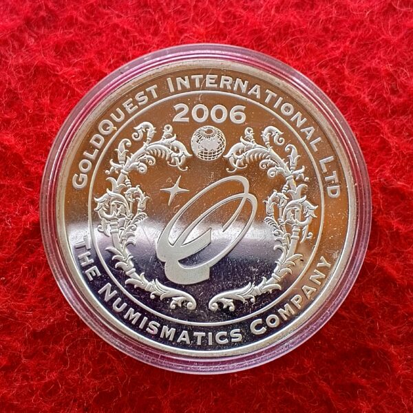 Dhanya Lakshmi Silver Coin (Gold Quest International LTD) - Image 2
