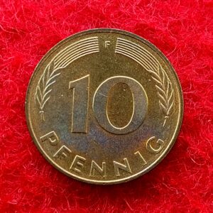 Federal Republic of Germany 10 Pfennig 1988 Coin
