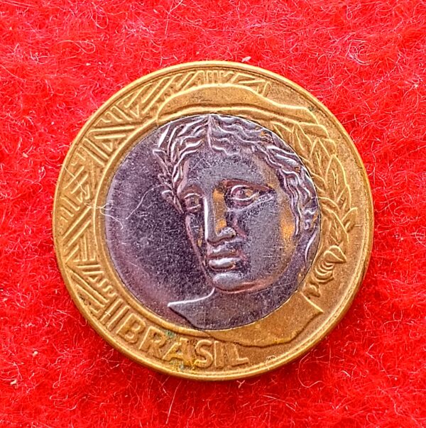 Brazil 1 Real 2013 Coin - Image 2