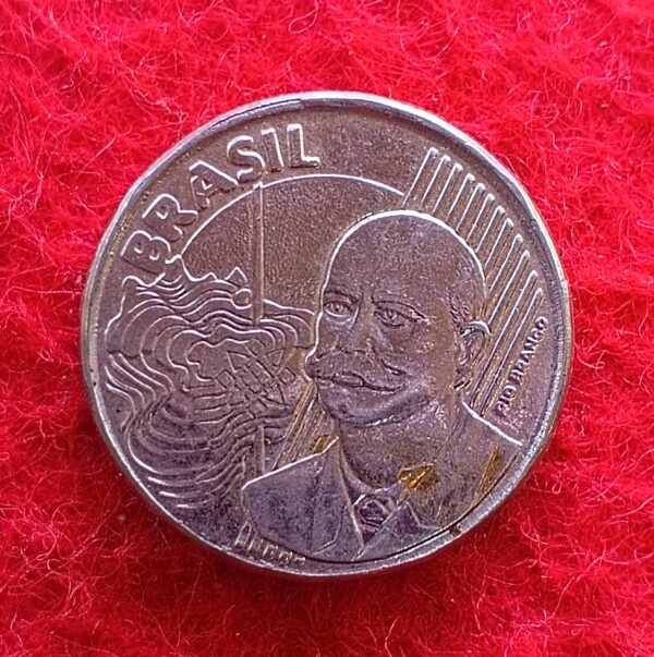 Brazil 50 Centavos 2002 Coin - Image 2