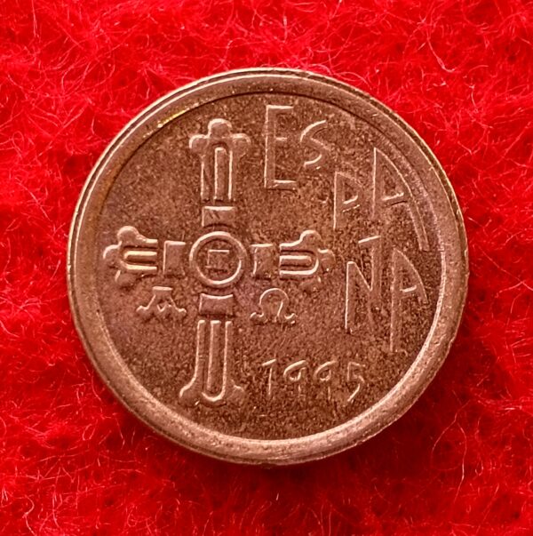 Spain 5 Pesetas Asturias 1995 Commemorative Issue Coin - Image 2