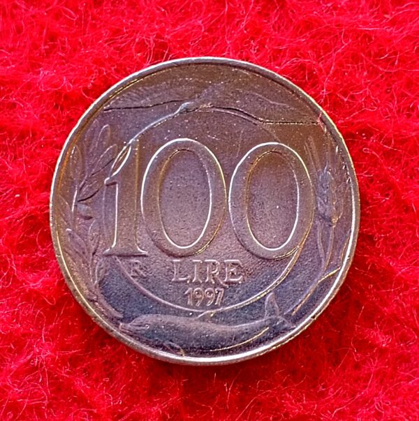  Italy 100 Lire 1997 Coin
