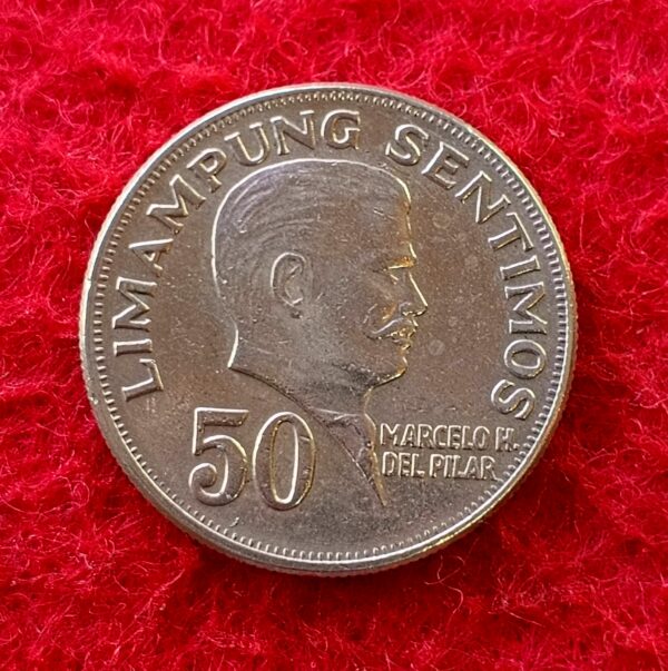 Philippines 50 Sentimos 1972 Coin