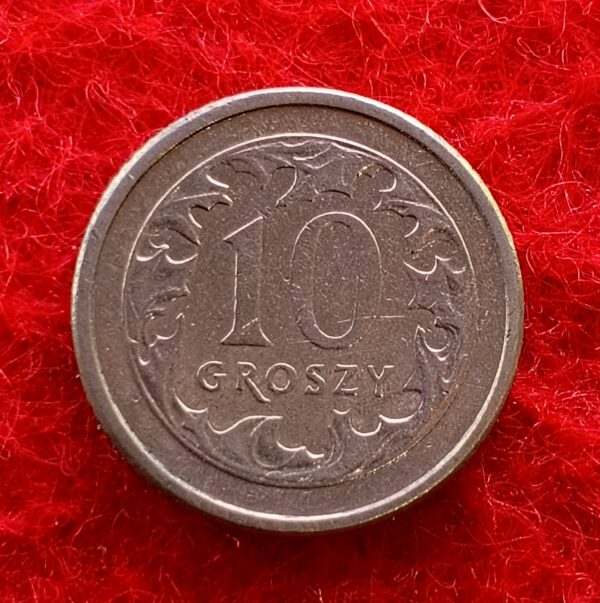 Poland 10 Groszy 1992 Coin 