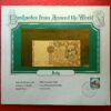Italy 1000 Lire Marco Polo Banknote with Cancellation Stamp (26 April 1985)