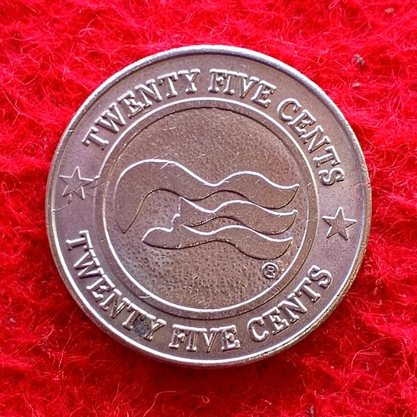 United States (USA) 25 Cents - Princess Casinos Token - Image 2