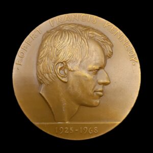 United States (USA) Large Size Medal - Robert Francis Kennedy 1925 - 1968 (190 mm)