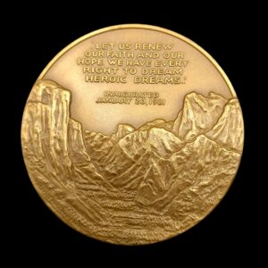 United States (USA) Large Size Medal - Ronald Reagan President of The United States (190 mm)