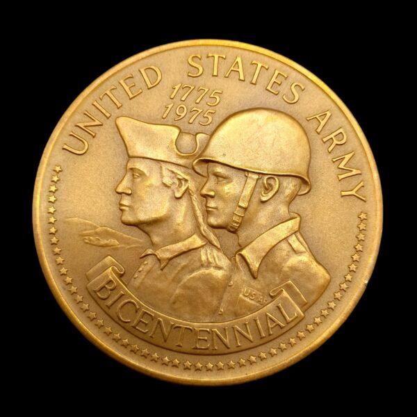 United States (USA) Large Size Medal - United States Army Bicentennial 1775 - 1975 (190 mm)