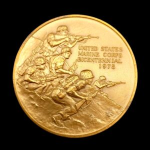 United States (USA) Large Size Medal – United States Marine Corps Bicentennial 1975 (190 mm)