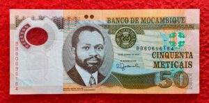 Mozambique 50 Meticais Samora Moises Machel 2017 Polymer Banknote