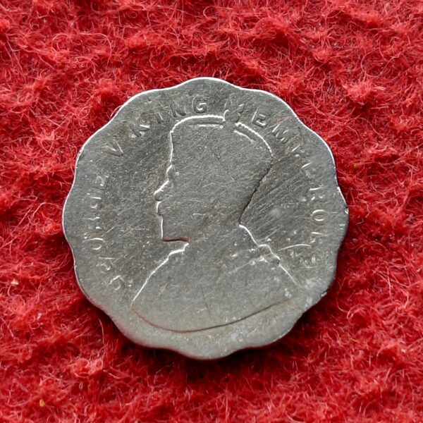 British India 1 Anna George V 1930 Coin  - Image 2