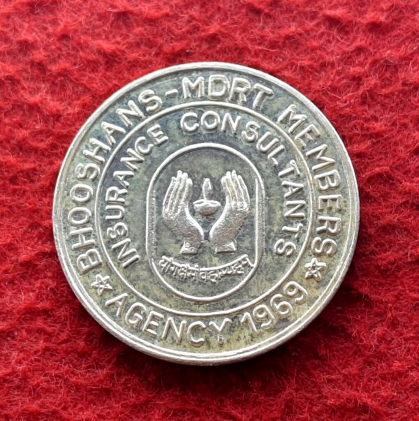 Goddess Durga Silver Coin - Image 2