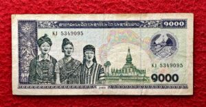 Laos 1000 Kip 2003 Banknote