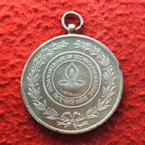 Medal -  Indian Institute of Technology Madras (IIT Madras) Gymnastics 1976