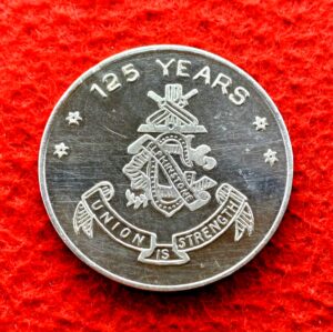 Medallion - 125th Anniversary of the Elphinstone Union Cricket Club 1873 - 1998