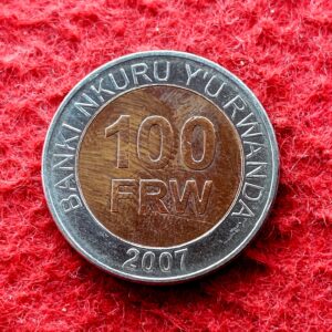 Rwanda 100 Francs 2007 Coin 