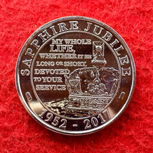 United Kingdom (UK) 5 Pounds - Queen Elizabeth II 2017 Commemorative Coin