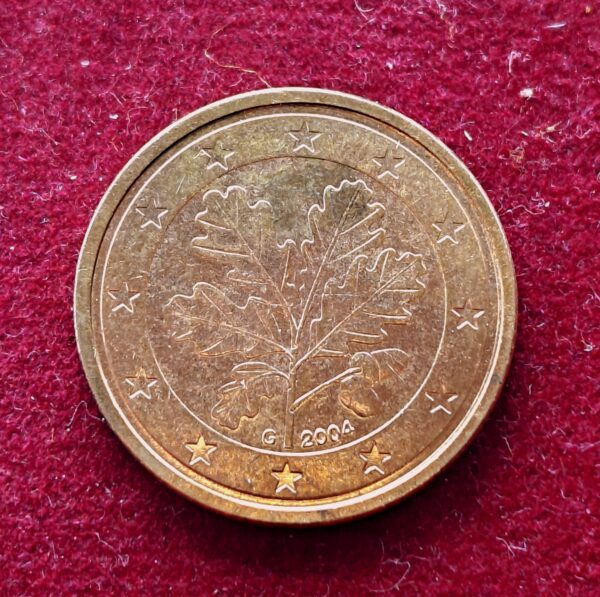 Federal Republic of Germany 2 Euro Cent Oak Twig 2004 Coin