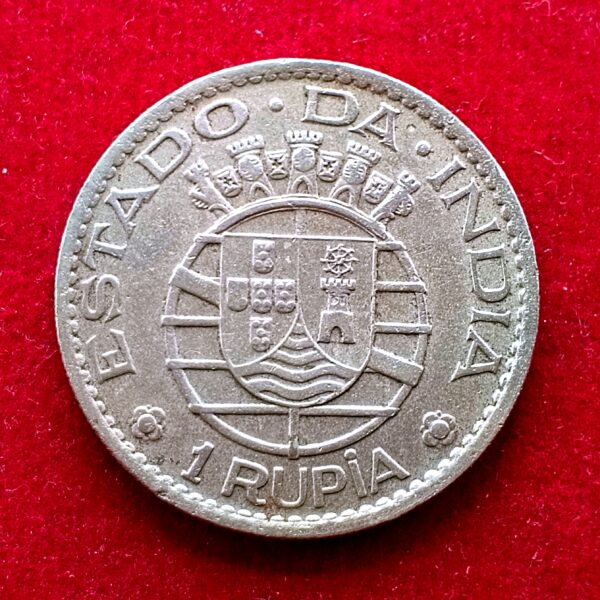 Portuguese India 1 Rupia - Republic 1952 Coin